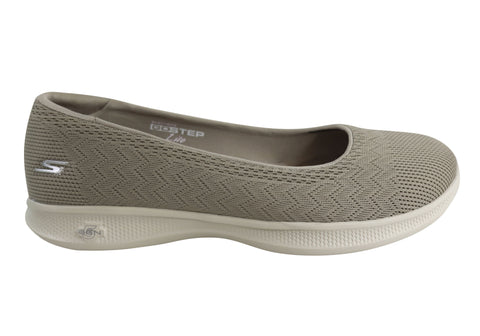 skechers go step lite knit ballet