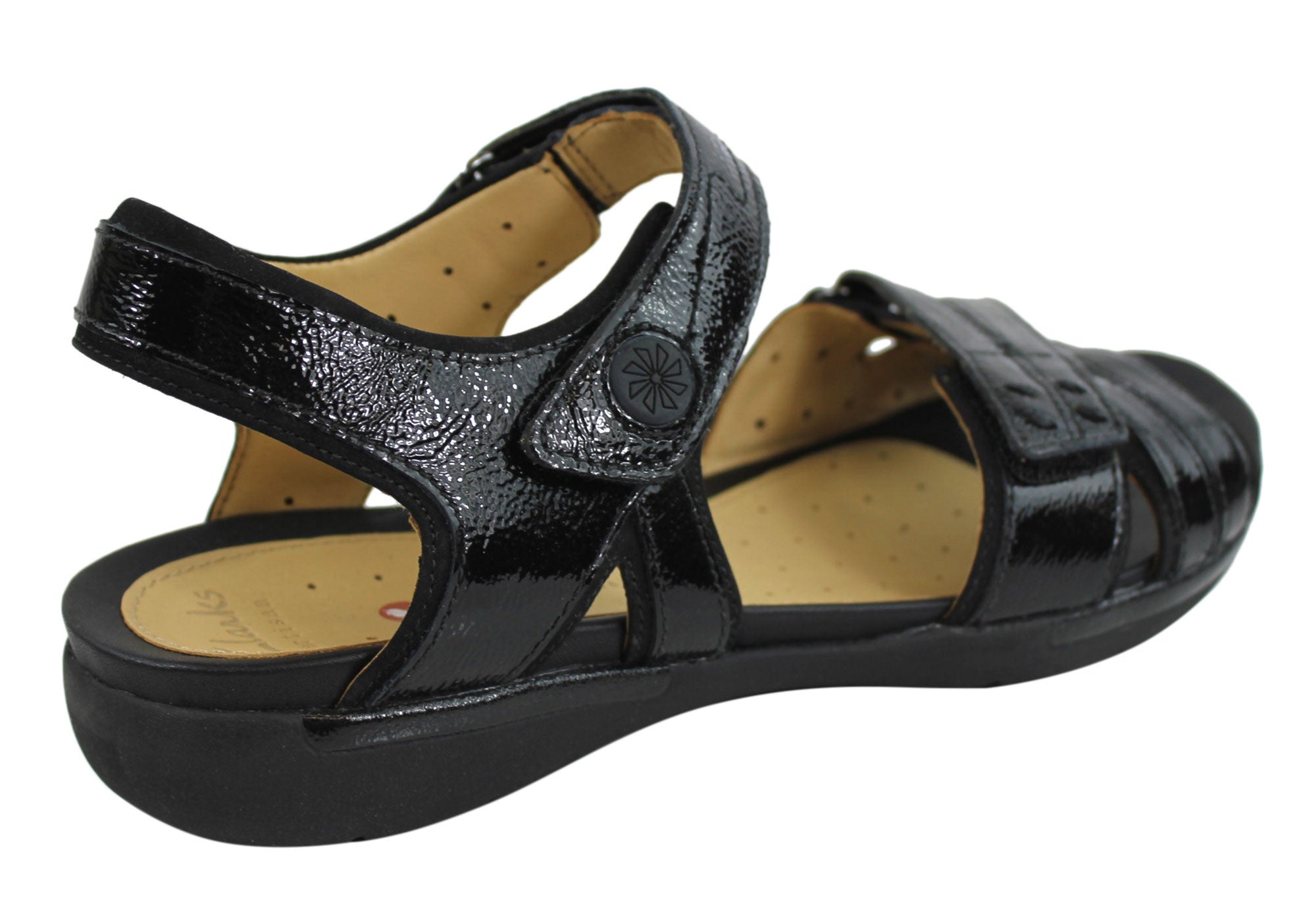 Clarks Un Vasha Womens Leather Comfortable Sandals | Brand House Direct