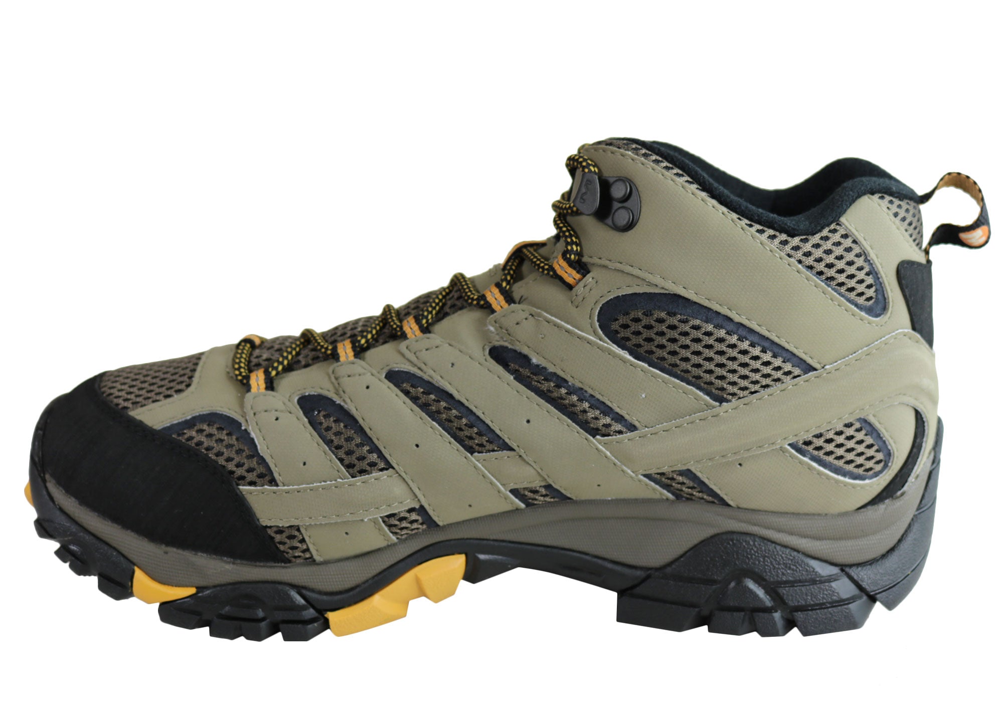 Merrell Mens Moab 2 Mid Gore Tex Waterproof Wide Width Hiking Boots ...