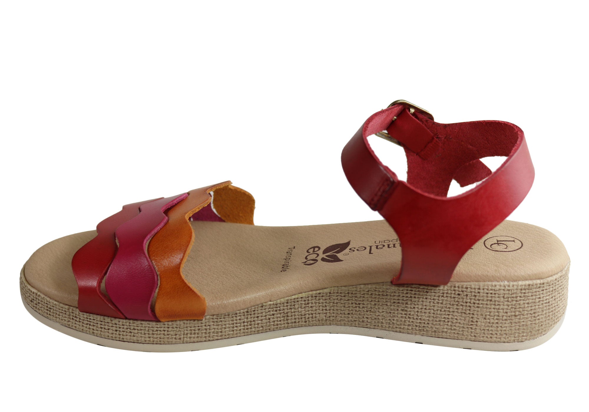 Lola Canales Vivian Womens Comfortable Leather Sandals Made In Spain ...