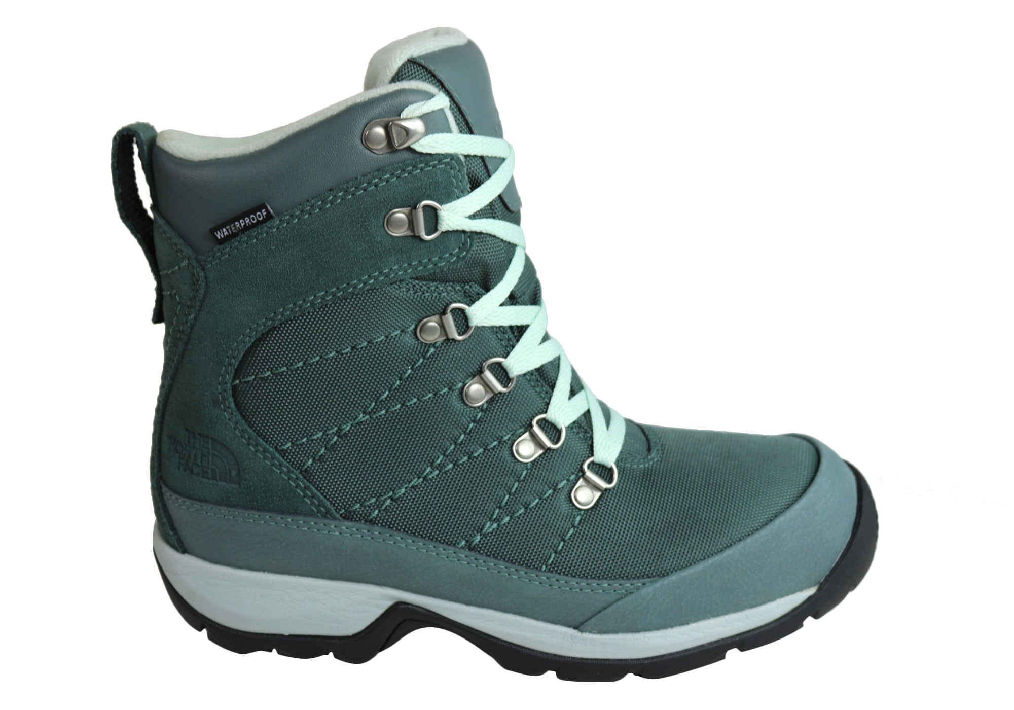 green north face boots