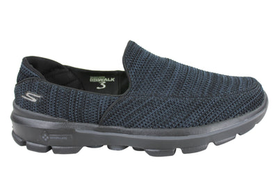 skechers go walk mens grey