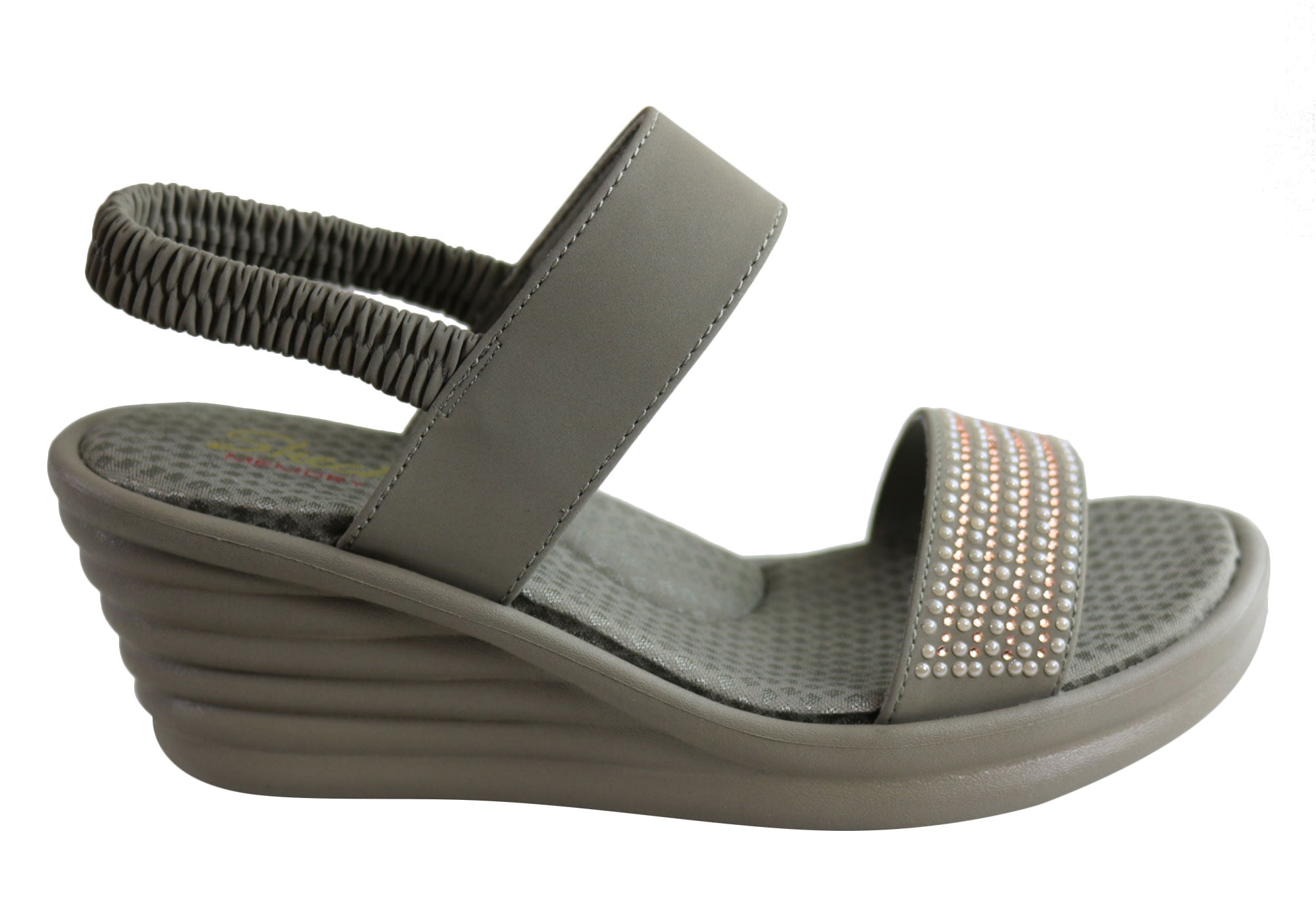 skechers sandals memory foam