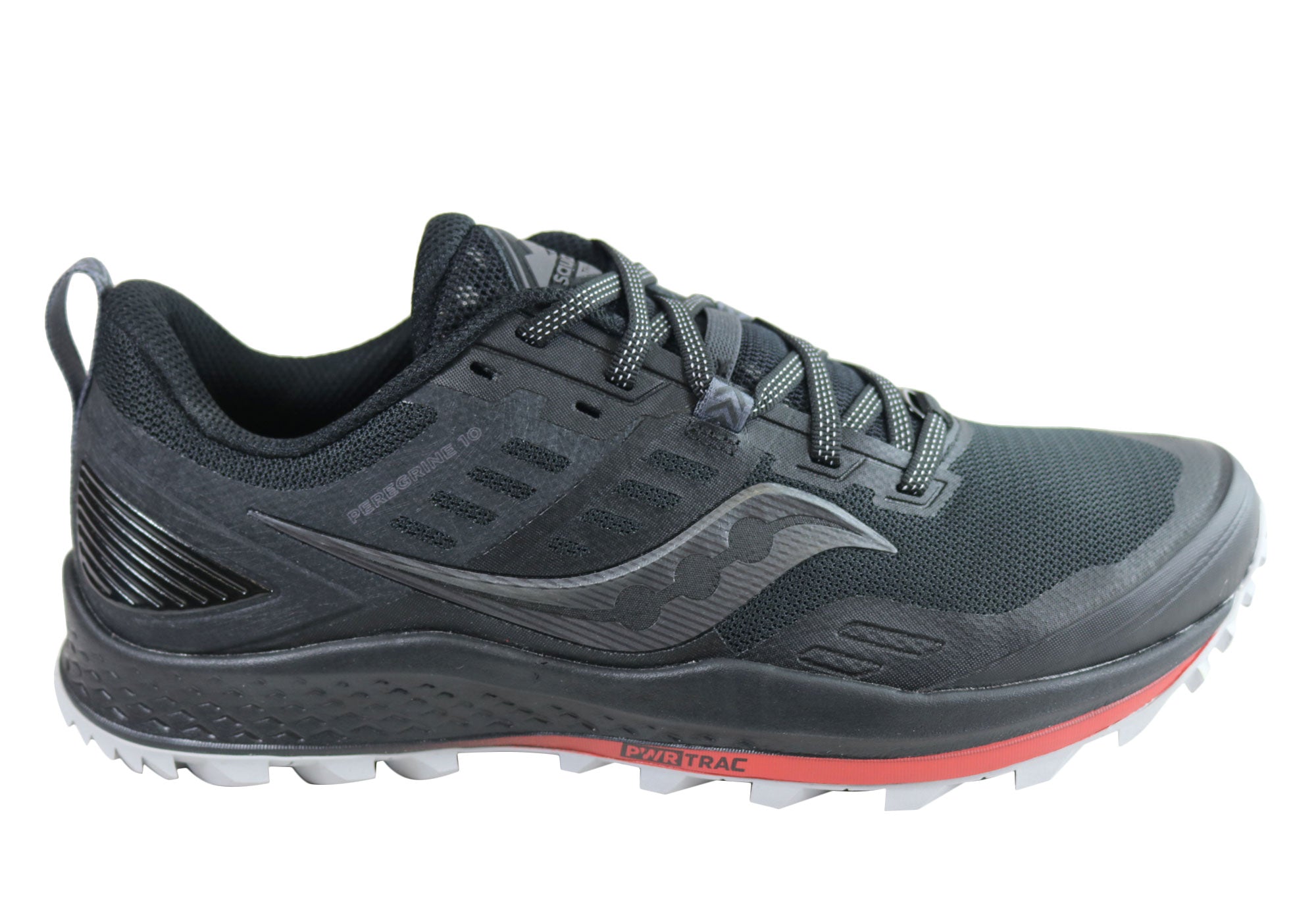 Saucony Mens Peregrine 10 Comfortable Trail Running Athletic Shoes ...