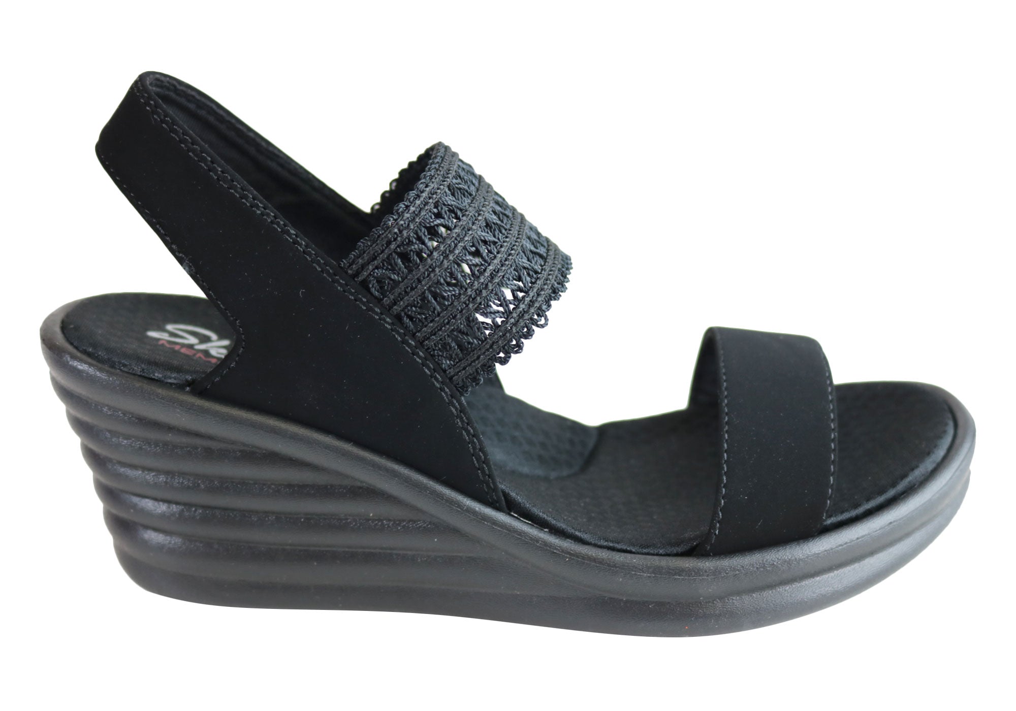 skechers luxe foam sandals