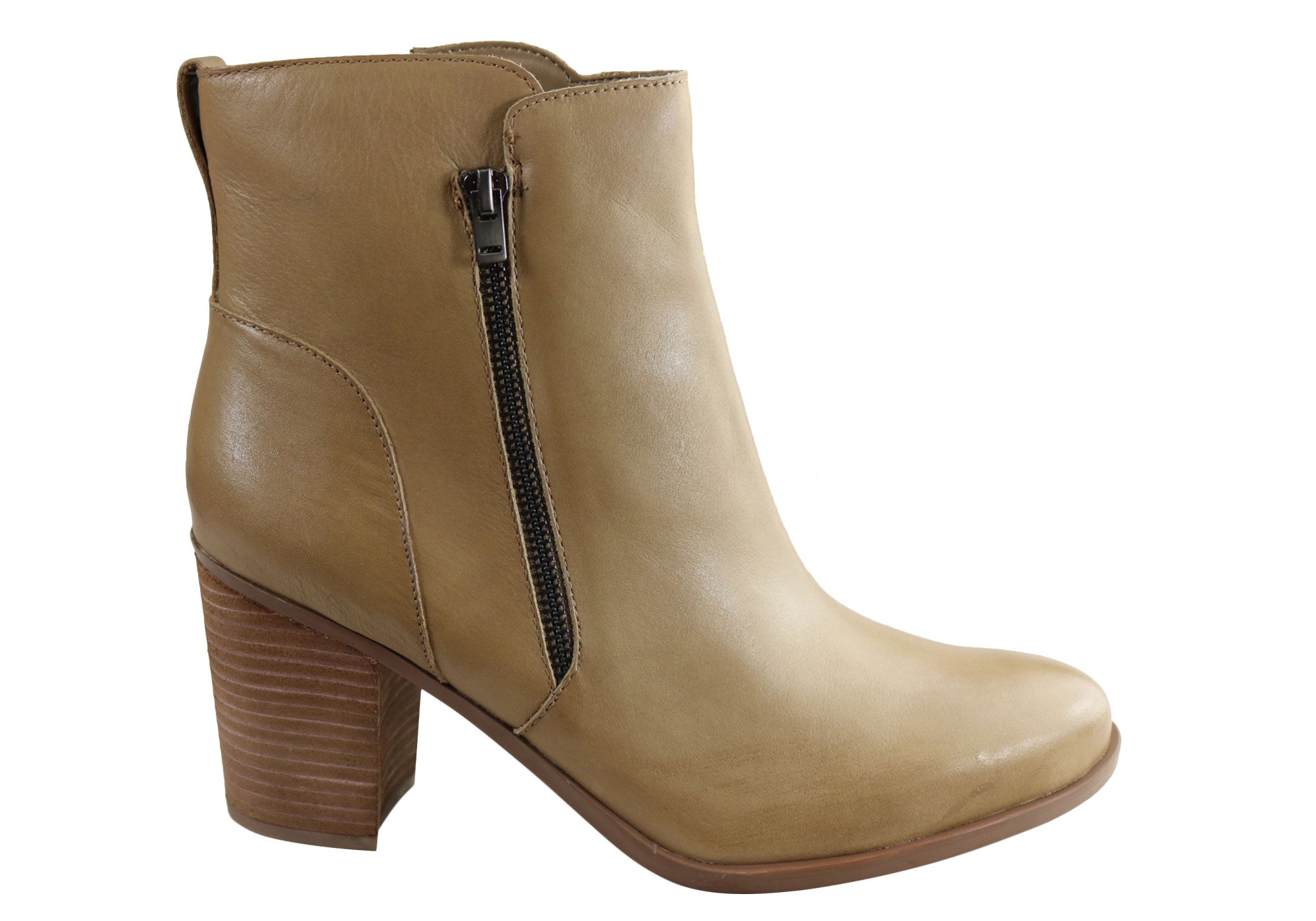 naturalizer brown leather boots