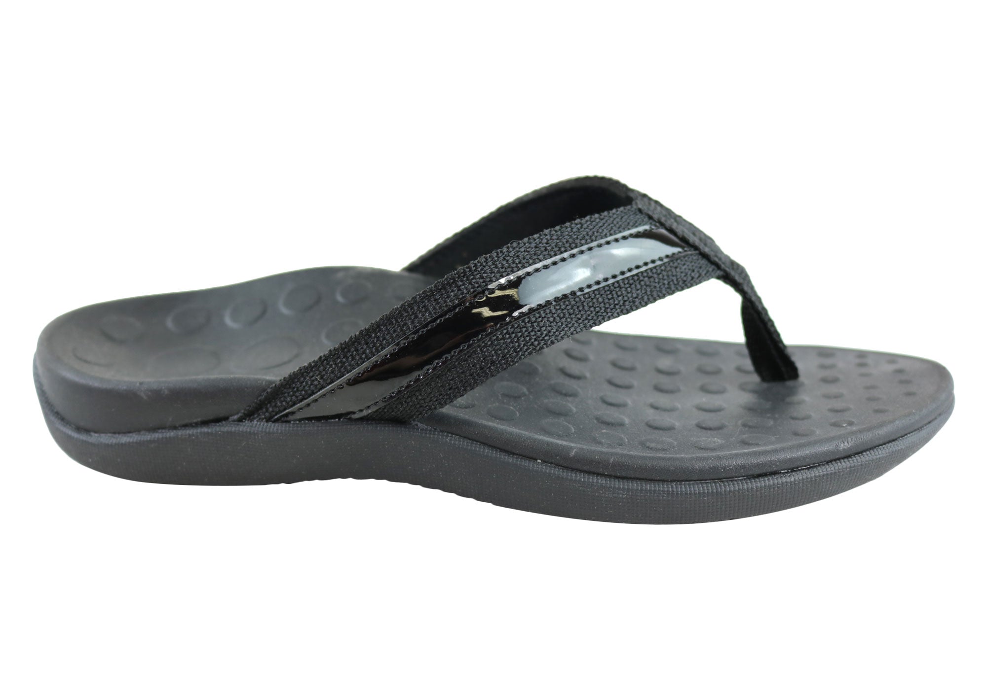 arch support flip flops womens