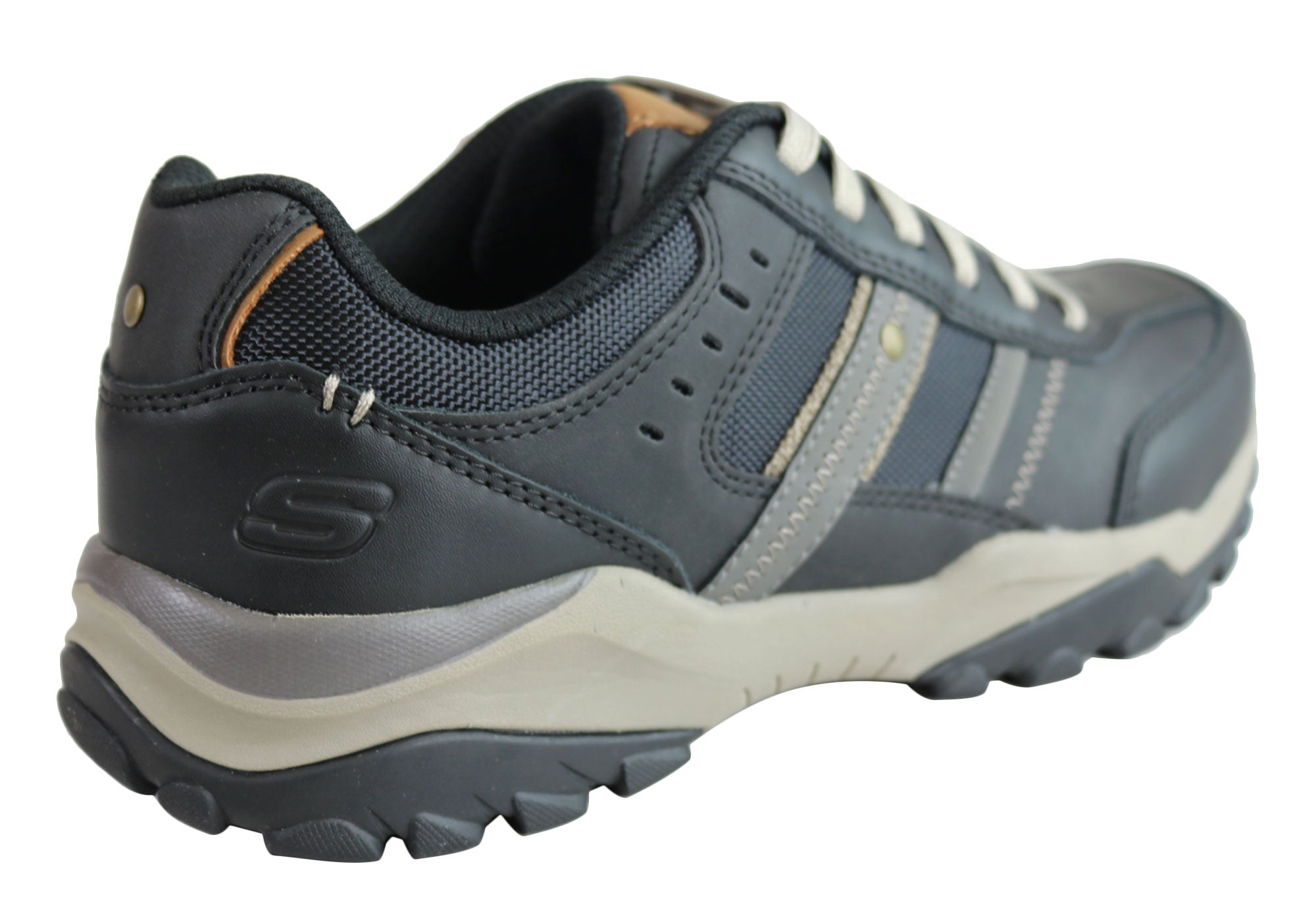 Skechers Mens Relaxed Fit Hendrick Delwood Shoe | Brand House Direct
