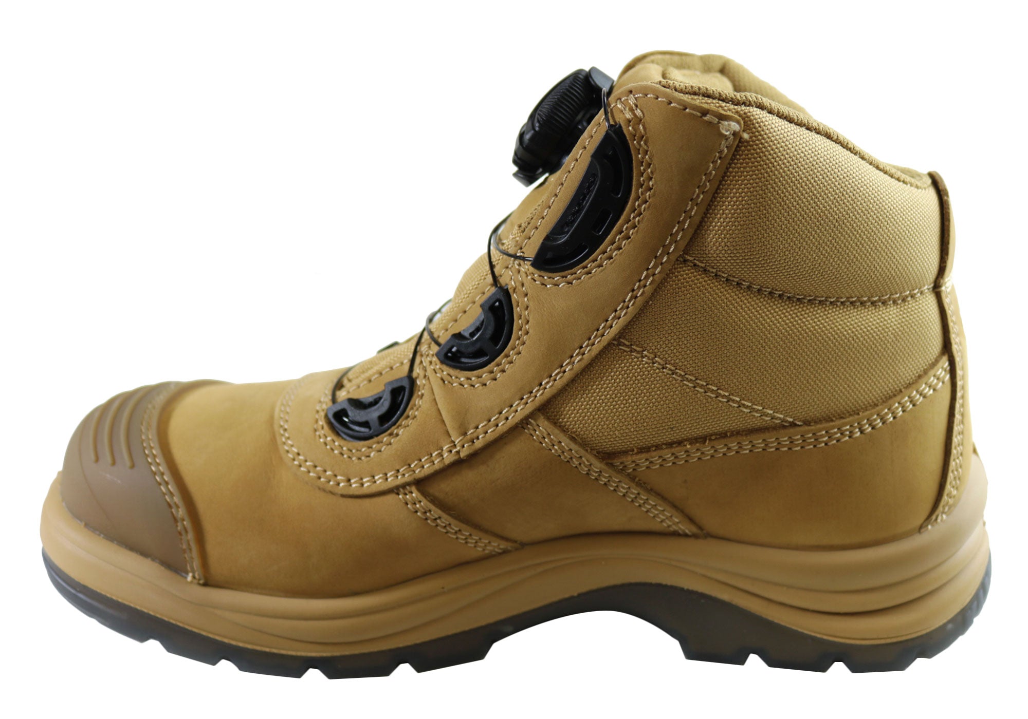 Kinggee Tradie Boa Steel Toe Cap Work Boots Mens - WorkWearZone | eBay