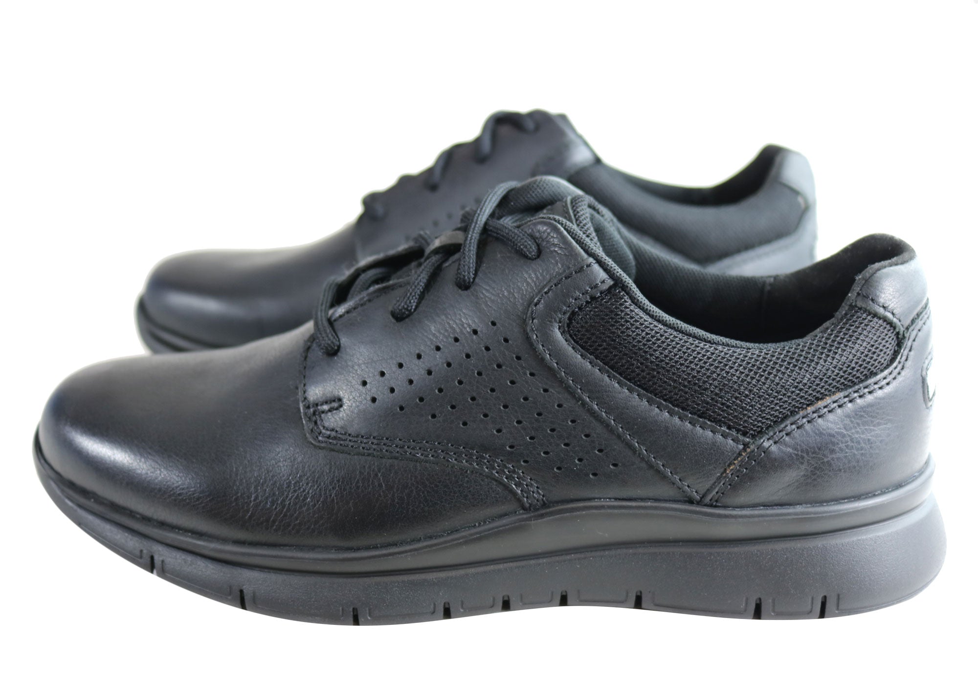 Rockport Mens Primetime Wide Leather Shoes | Brand House Direct
