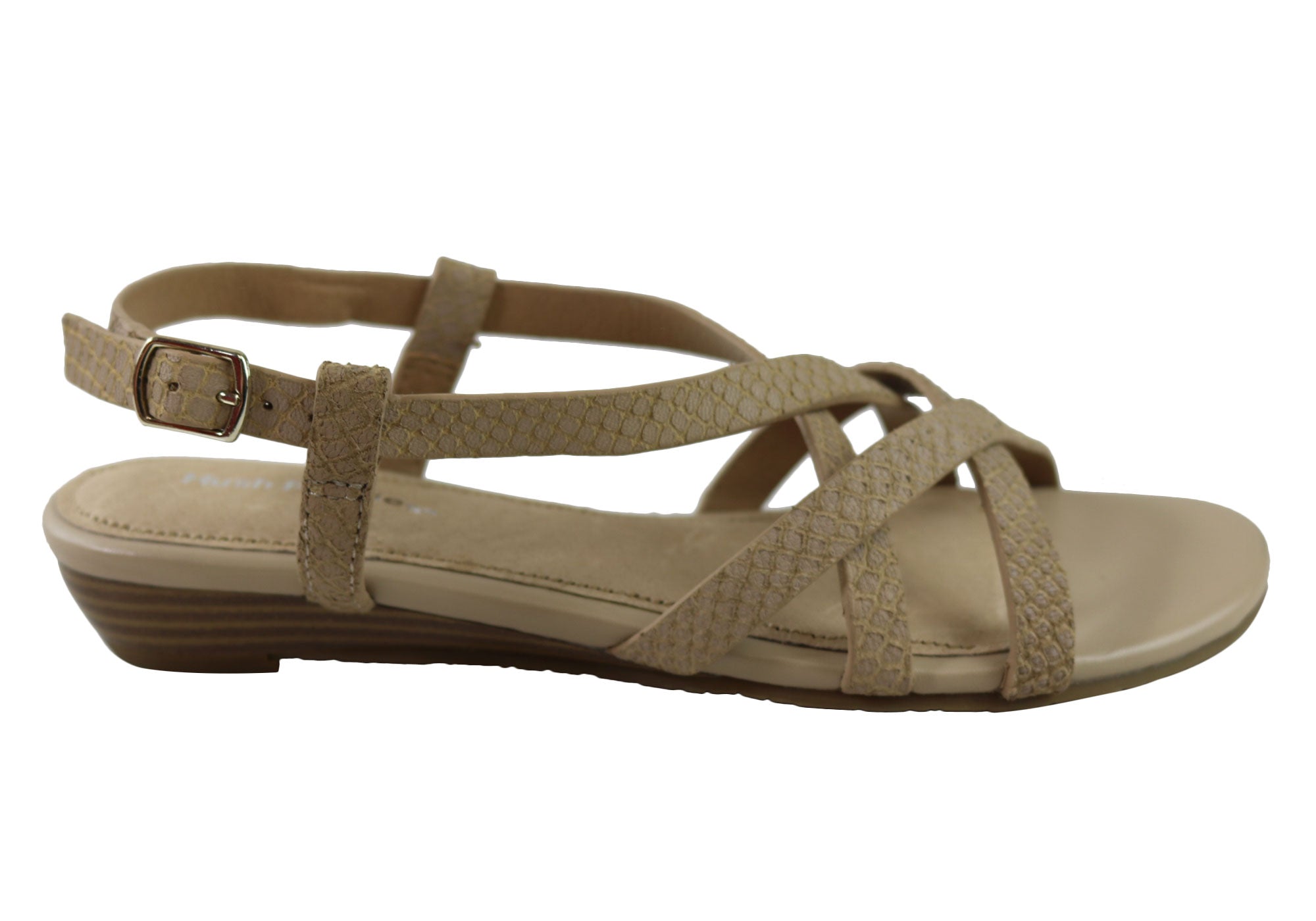 Hush Puppies Fifi Womens Strappy Leather Sandals | Brand House Direct