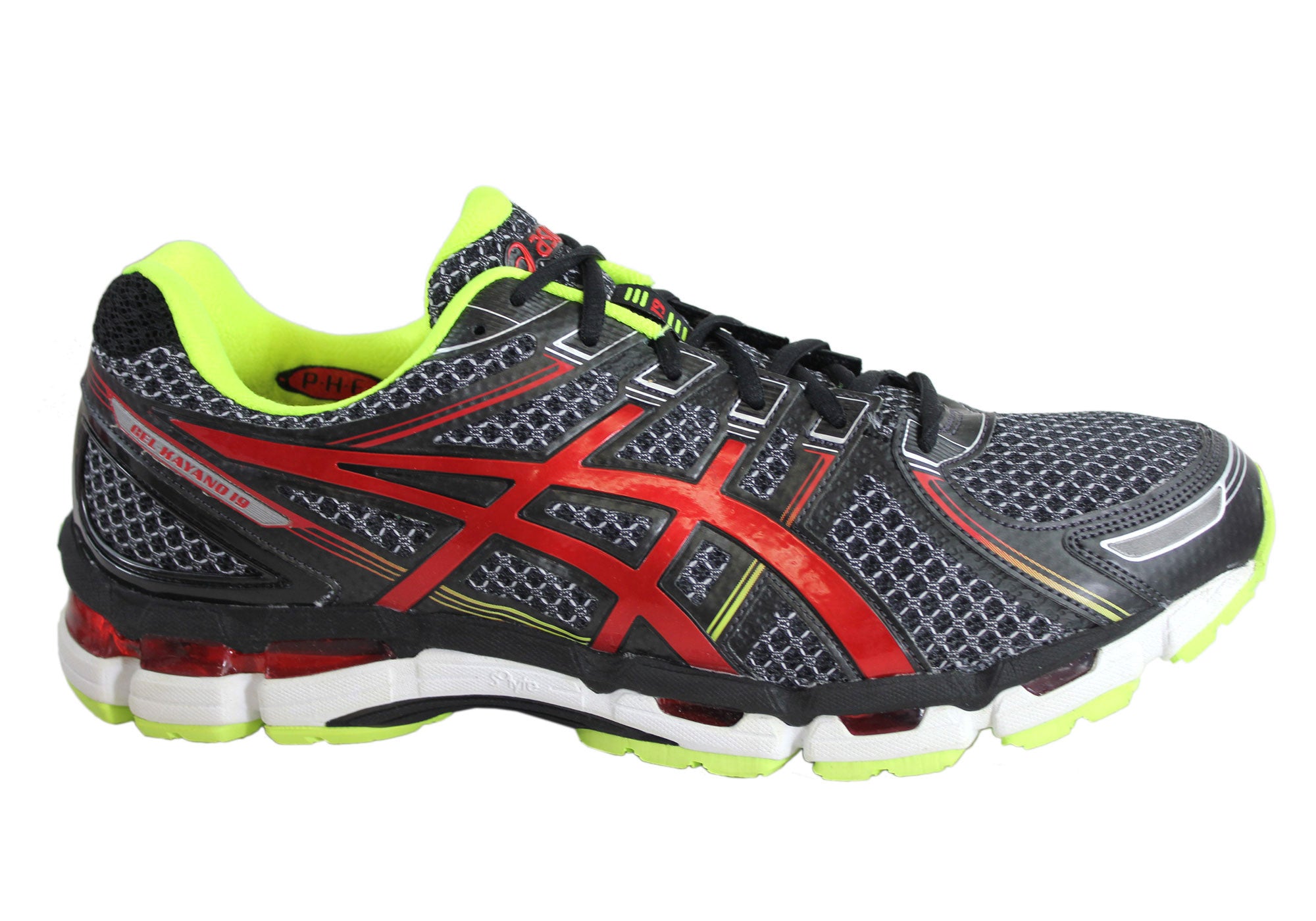 asics gel kayano 19 mens yellow