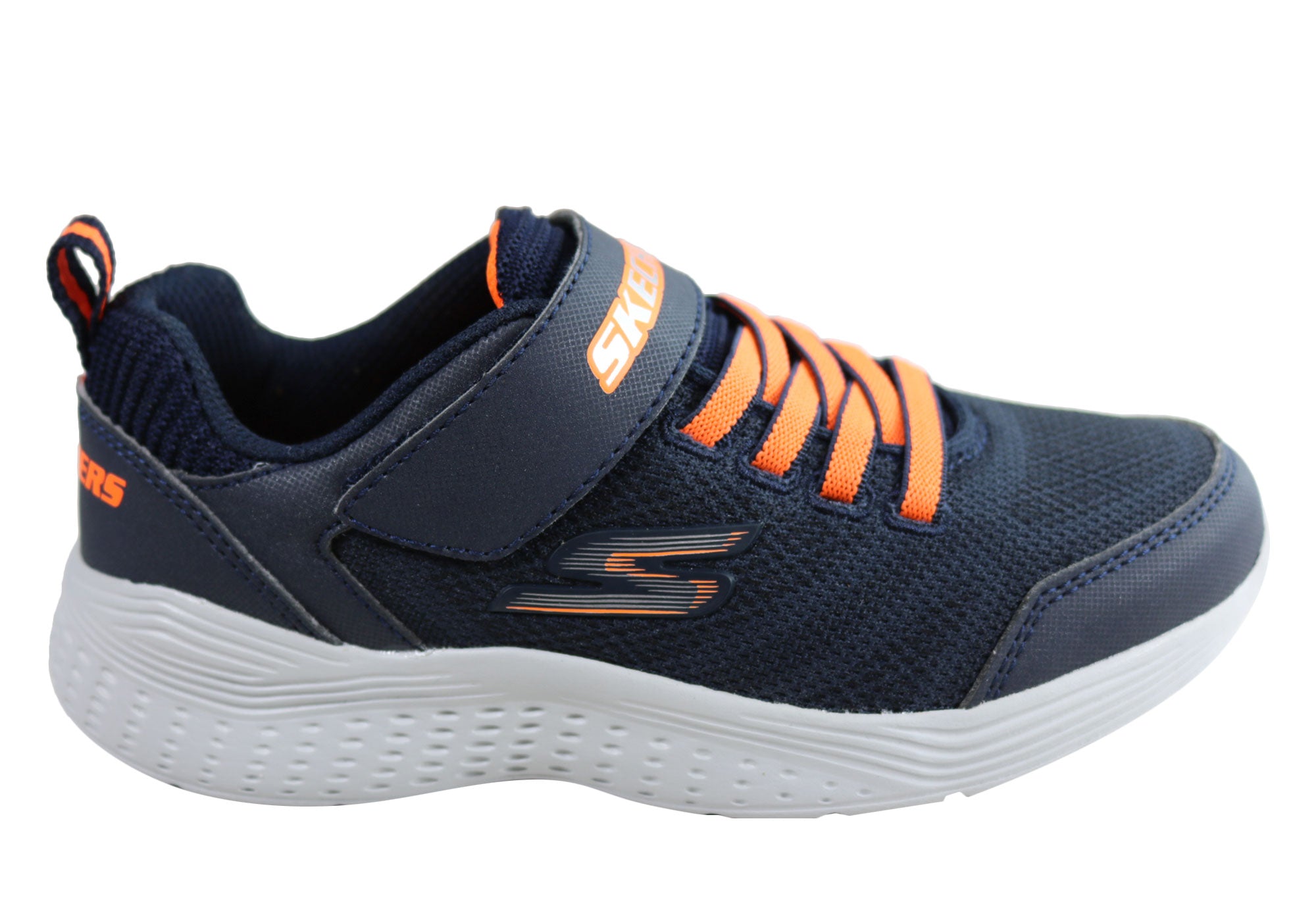 NEW SKECHERS BOYS KIDS SNAP SPRINTS ULTRAVOLT COMFORTABLE 