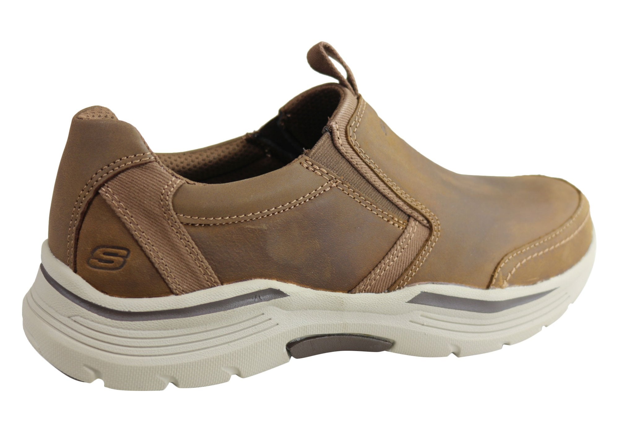 Skechers Mens Relaxed Fit Expended Morgo Shoes | Brand House Direct