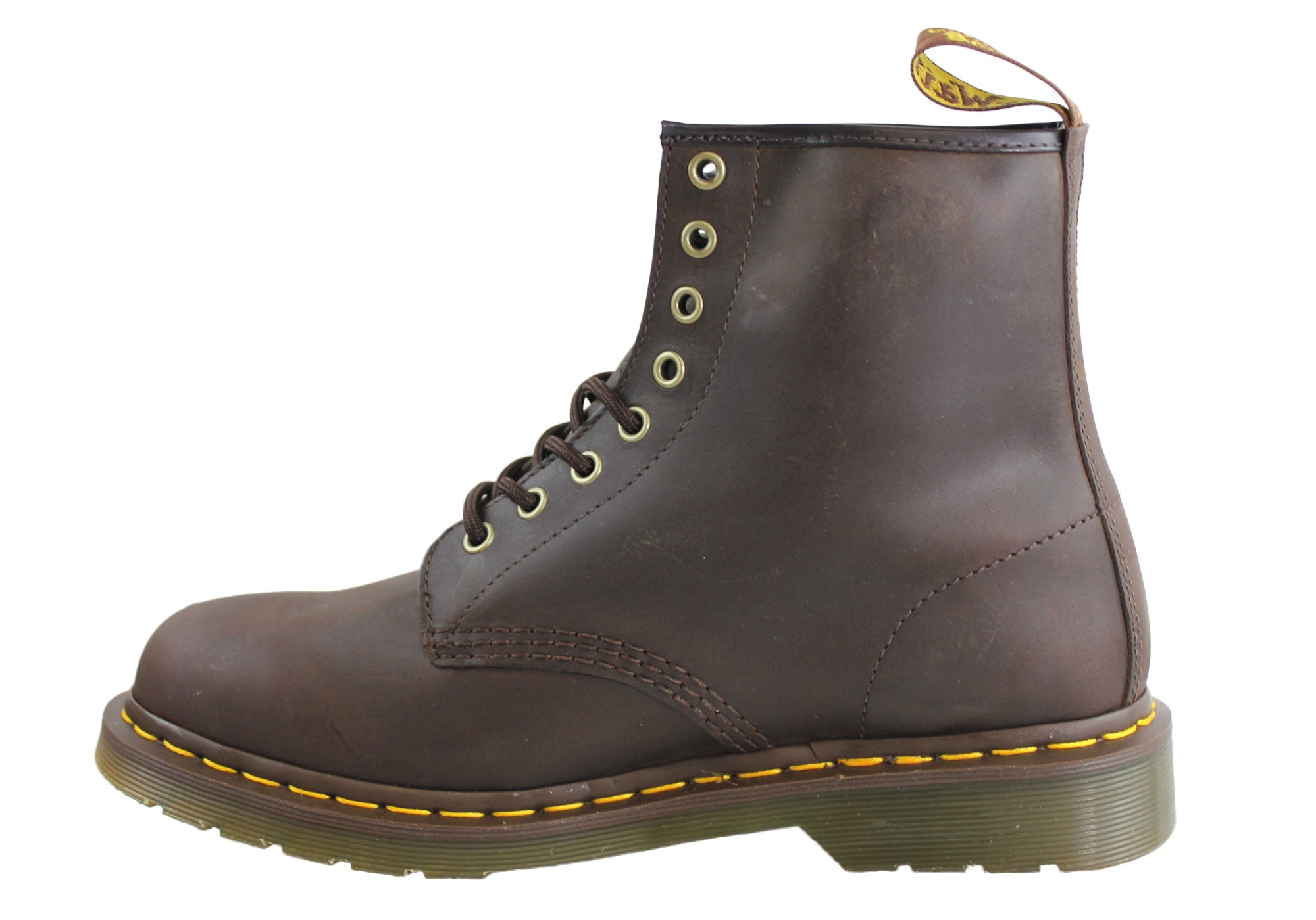 Dr Martens 1460 8 Up Gaucho Crazy Horse Unisex Boots | Brand House Direct