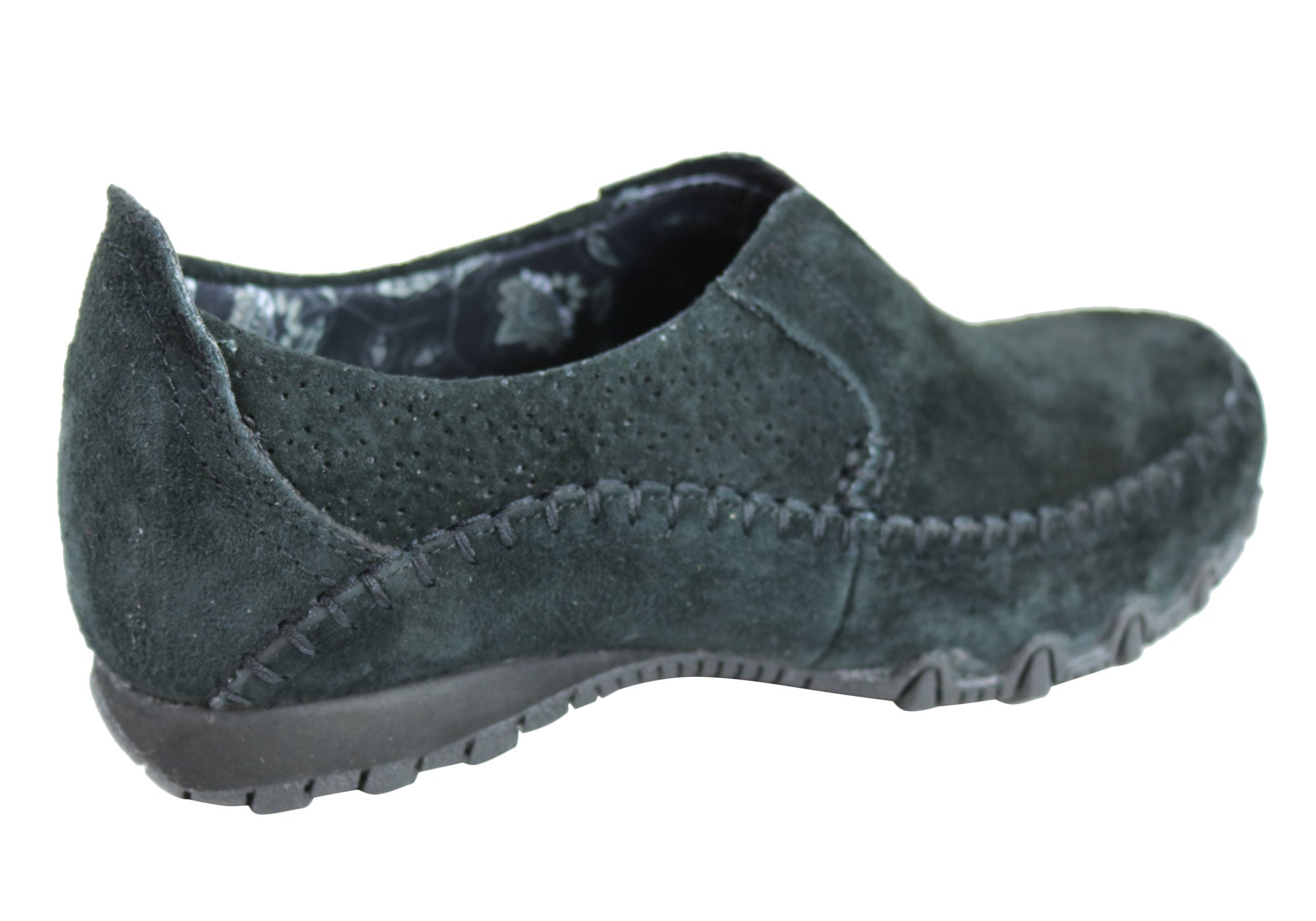 skechers leather loafers womens