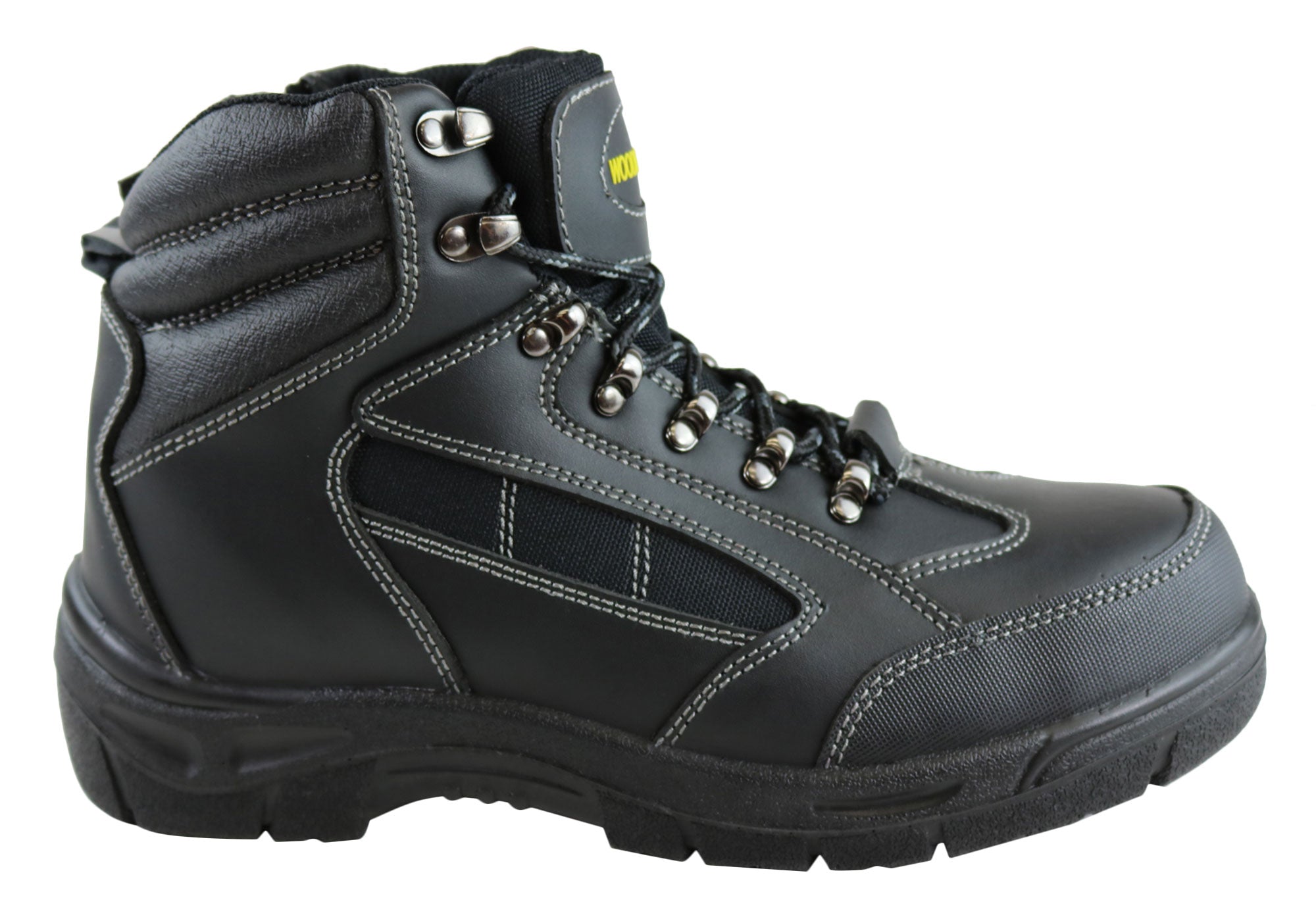 mens lace up steel toe boots