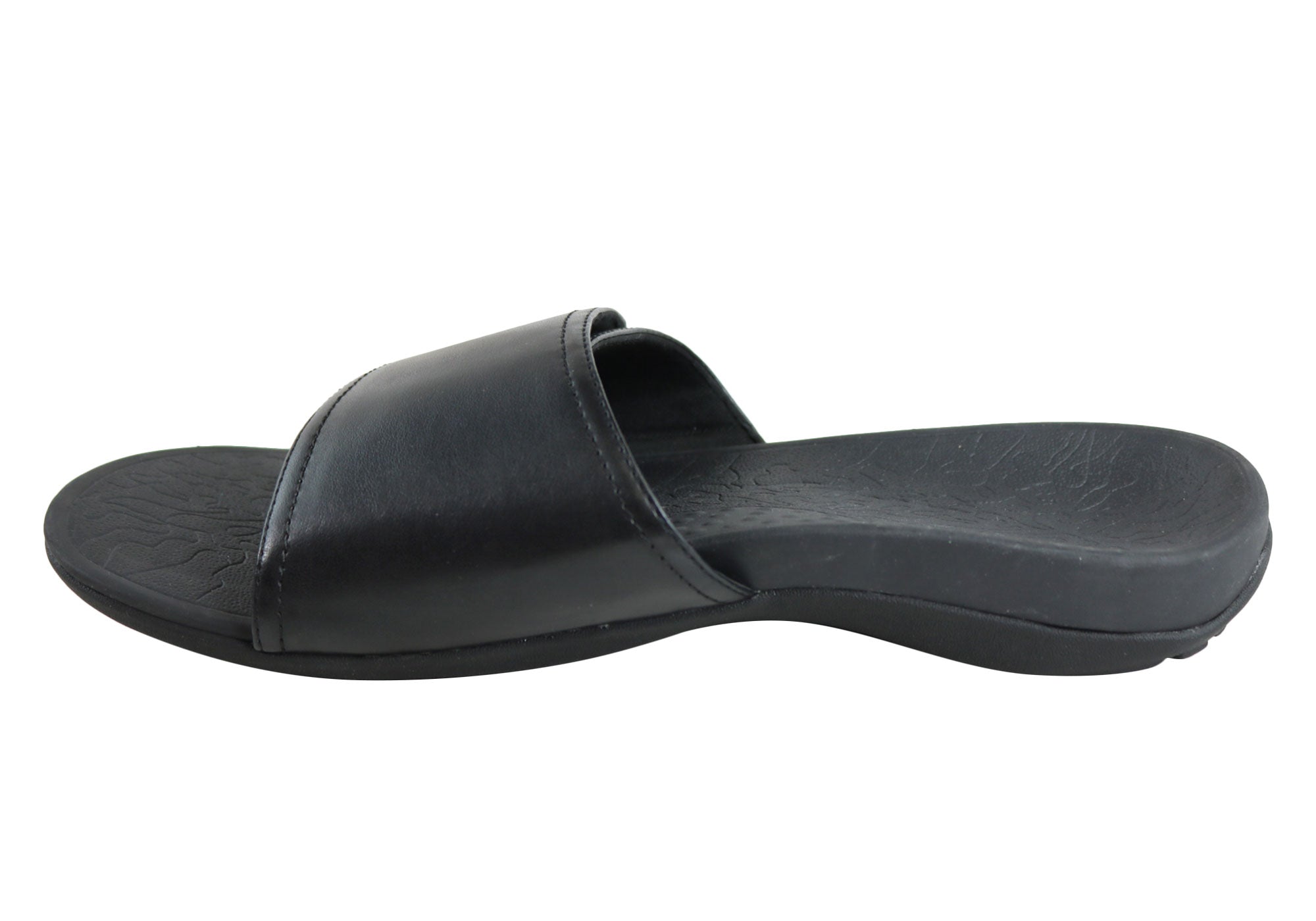 mens slip on sandals with arch support