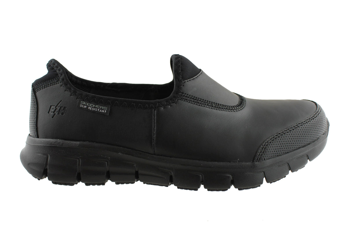 skechers gowalk undercover leather slip on