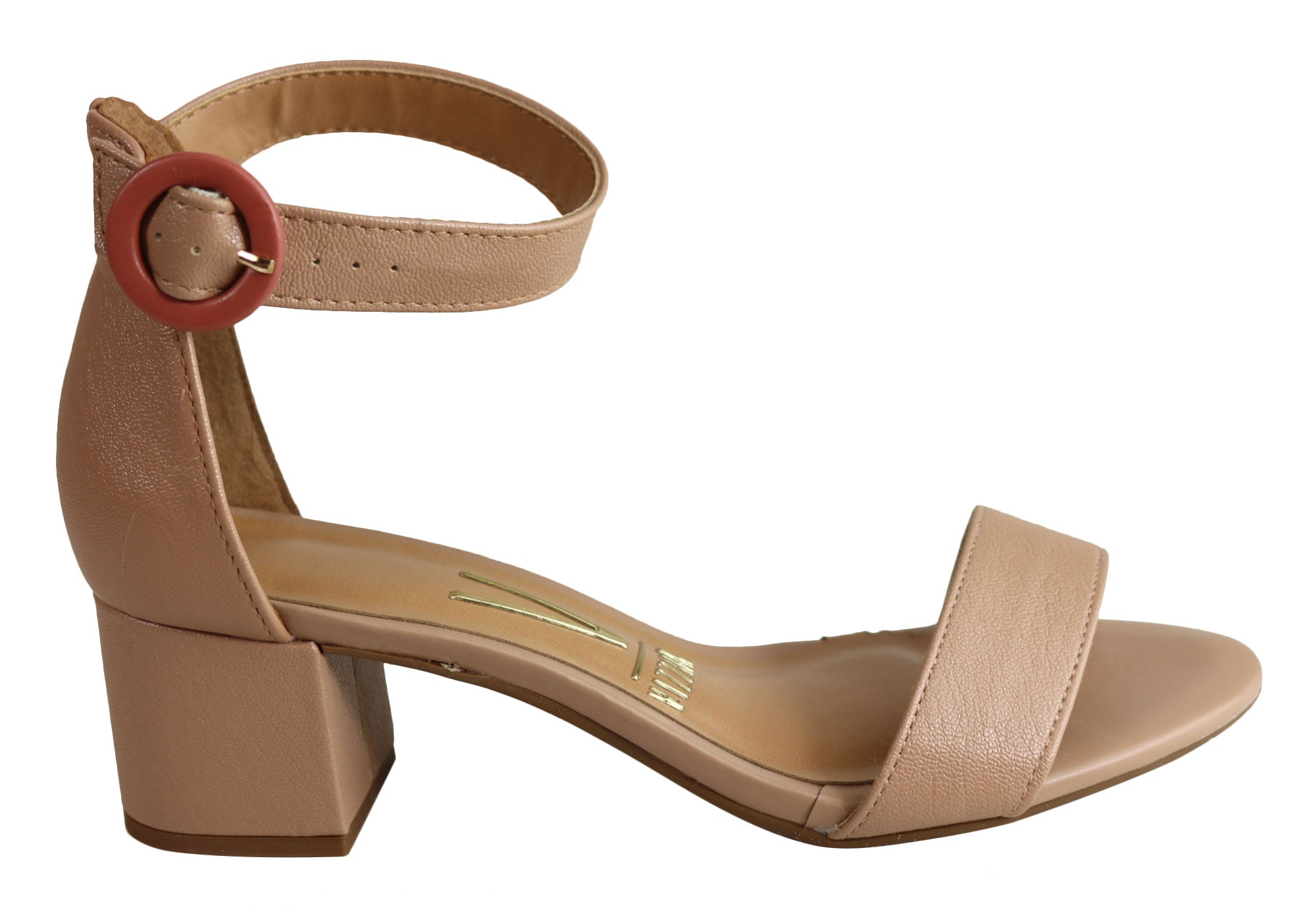 comfortable block heel sandal