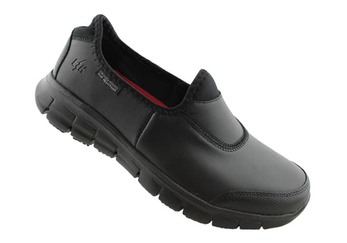 skechers slip on dress shoes