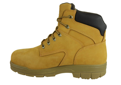 6 inch lace up steel toe boots