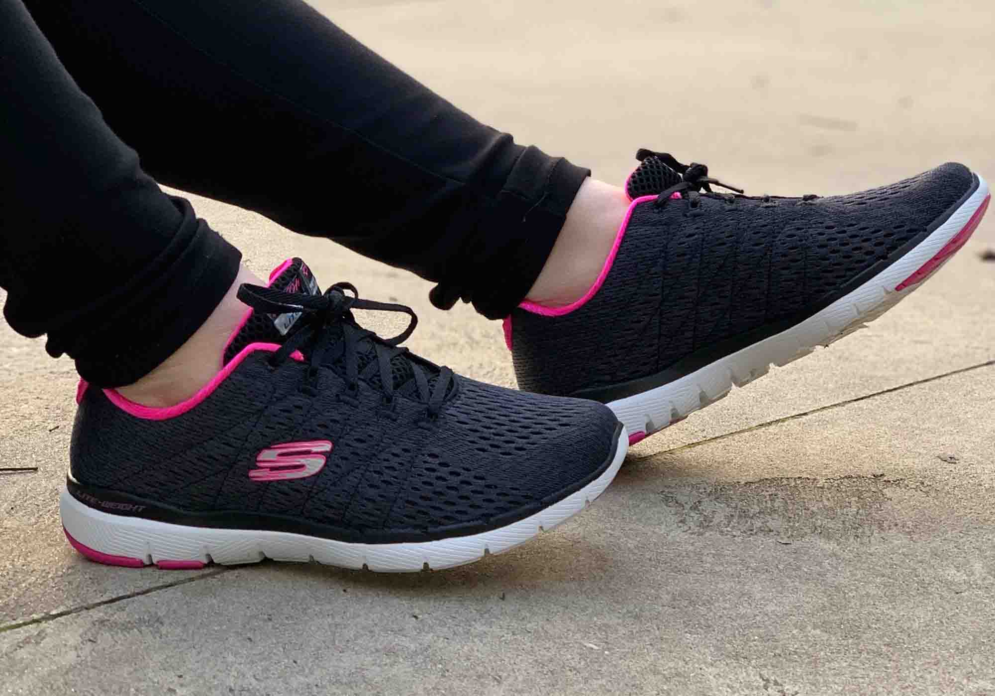 skechers flex appeal 3.0 pink