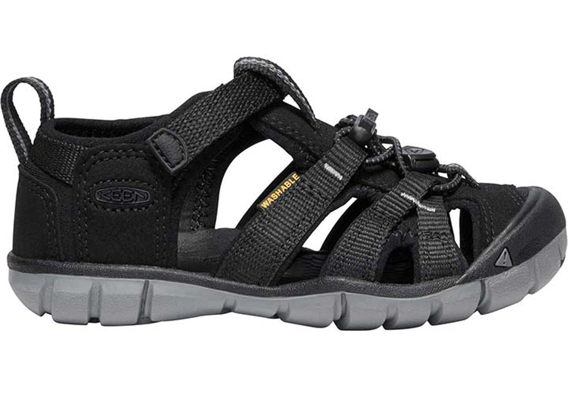 keen black sandals