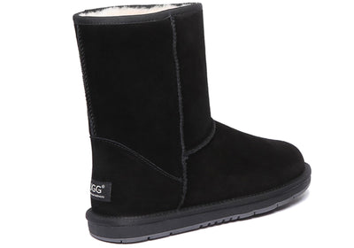 ugg black short classic boots