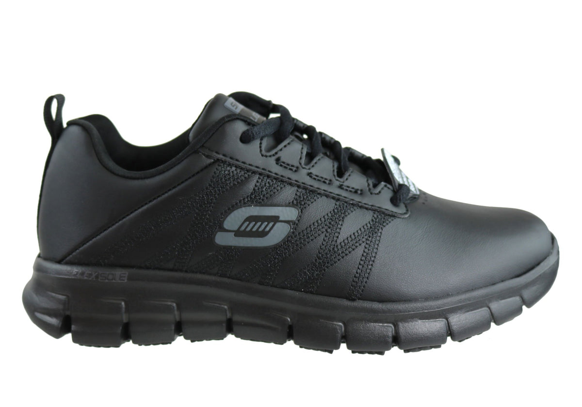 Skechers Womens Sure Track Erath Wide Fit Shoes | Brand House Direct