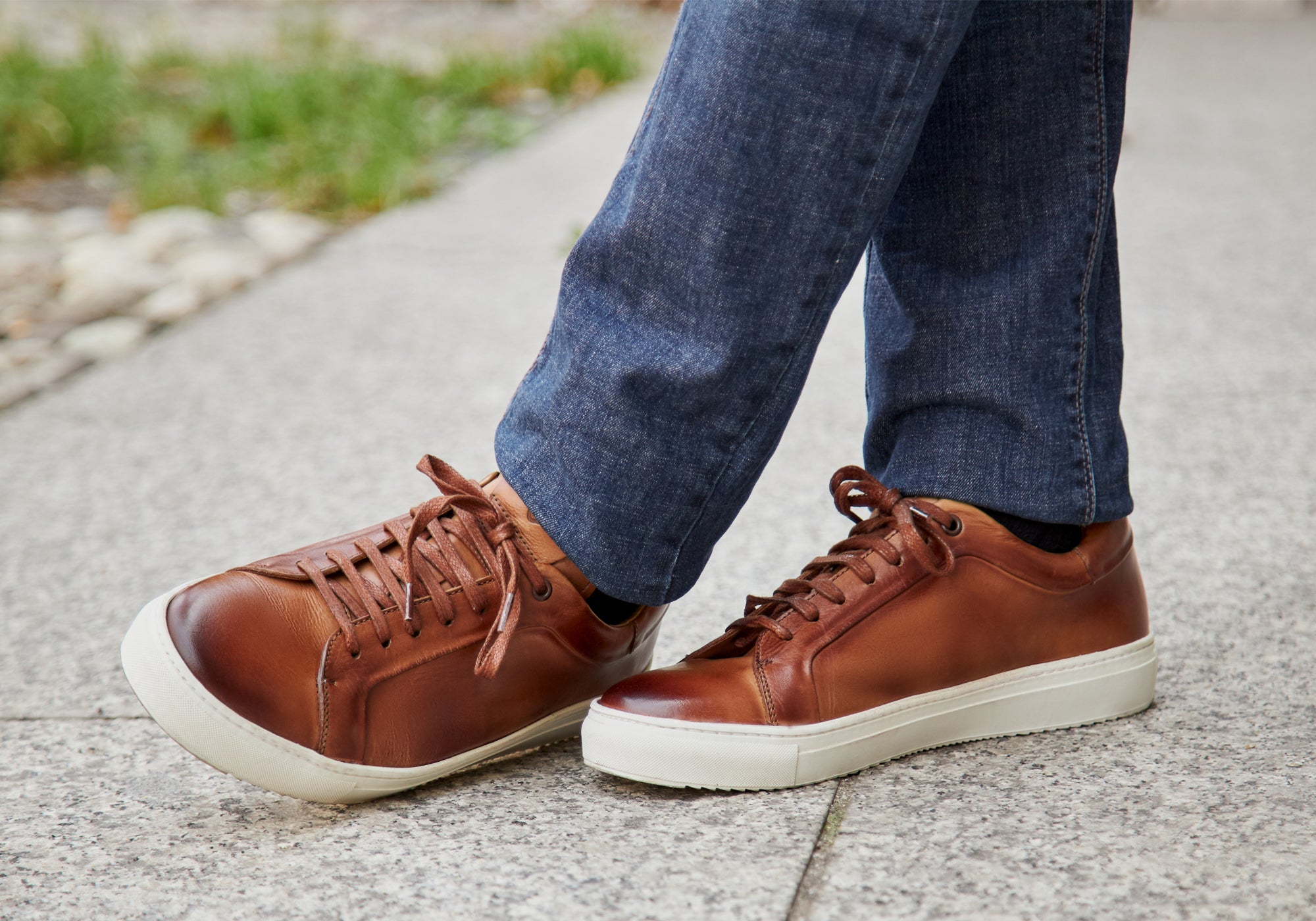 Savelli Gill Mens Leather Lace Up Casual Shoes | Brand House Direct