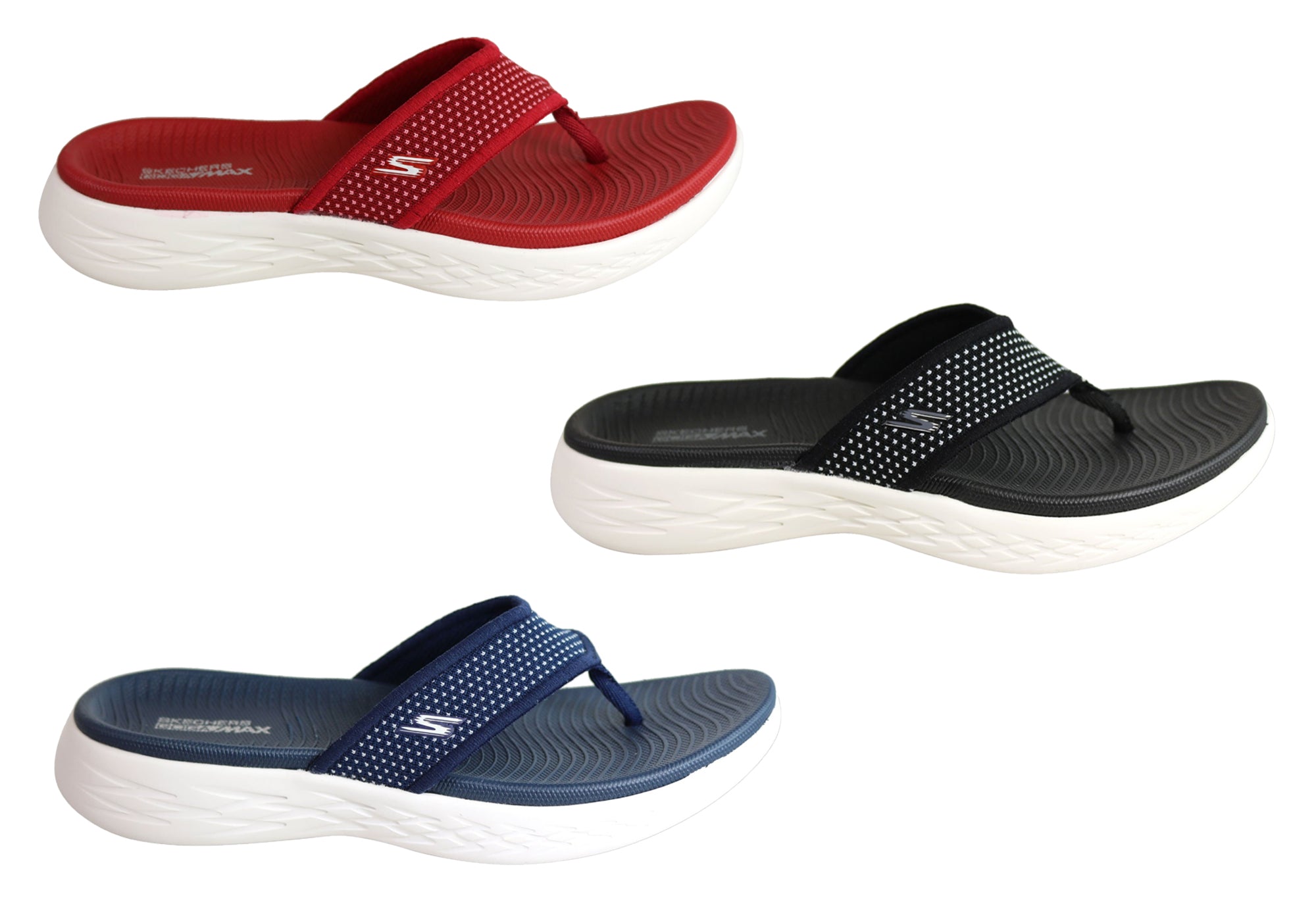 skechers on the go lightweight thong sandals