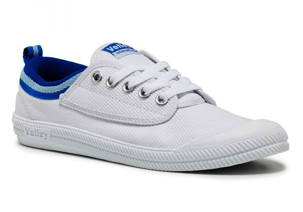 white volley shoes