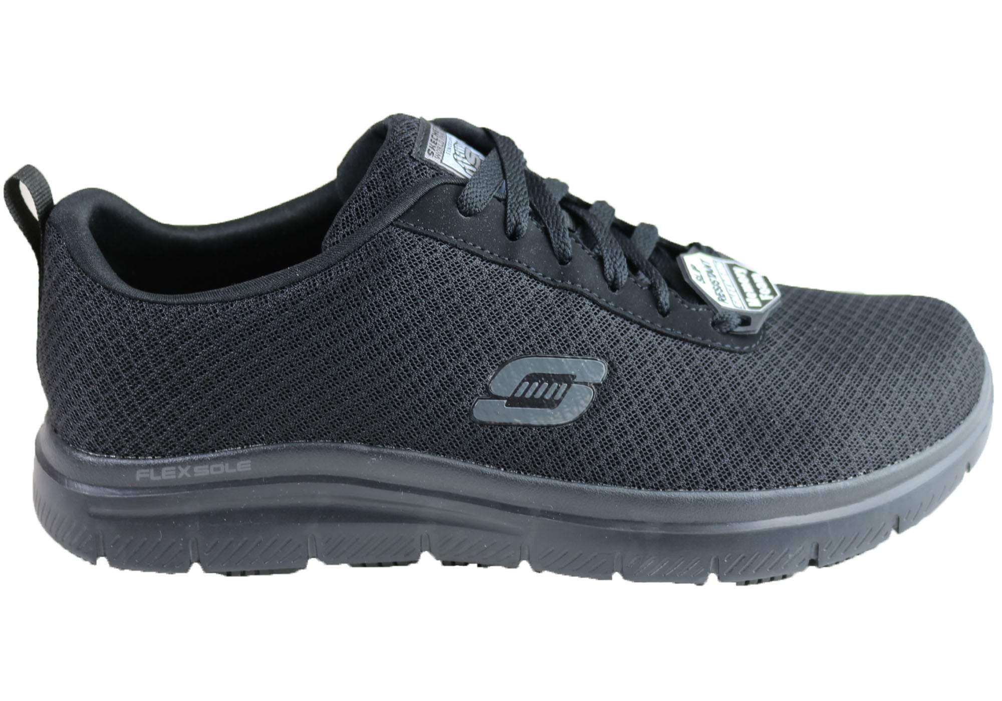 skechers men's flex advantage bendon work shoe