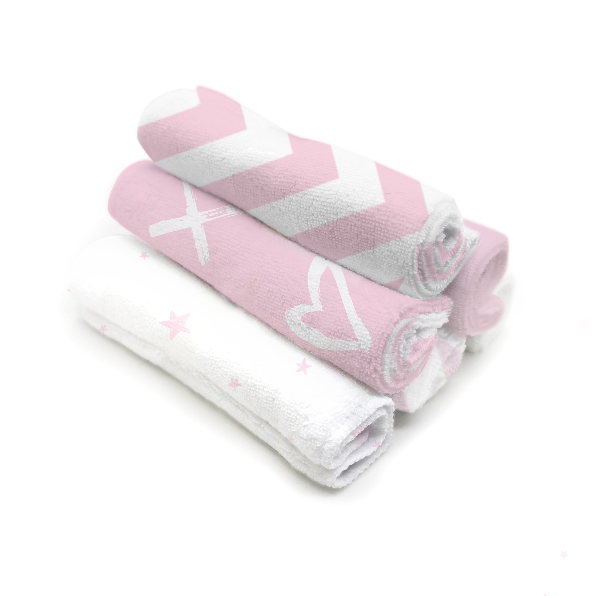 6-Pack Baby Wash Cloths: White – Darling & Dapper Children's Boutique