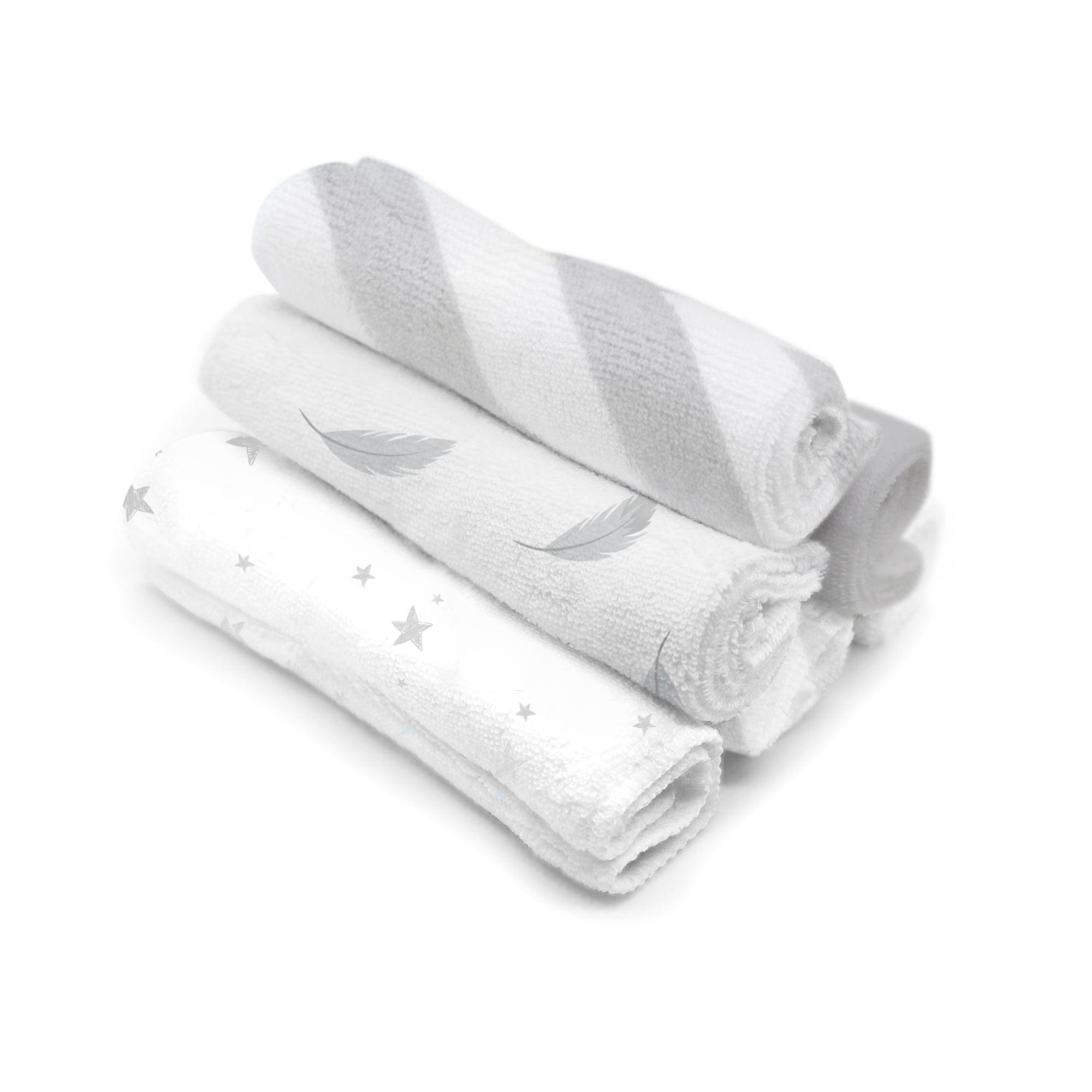 6pk Washcloth Set White - Room Essentials™