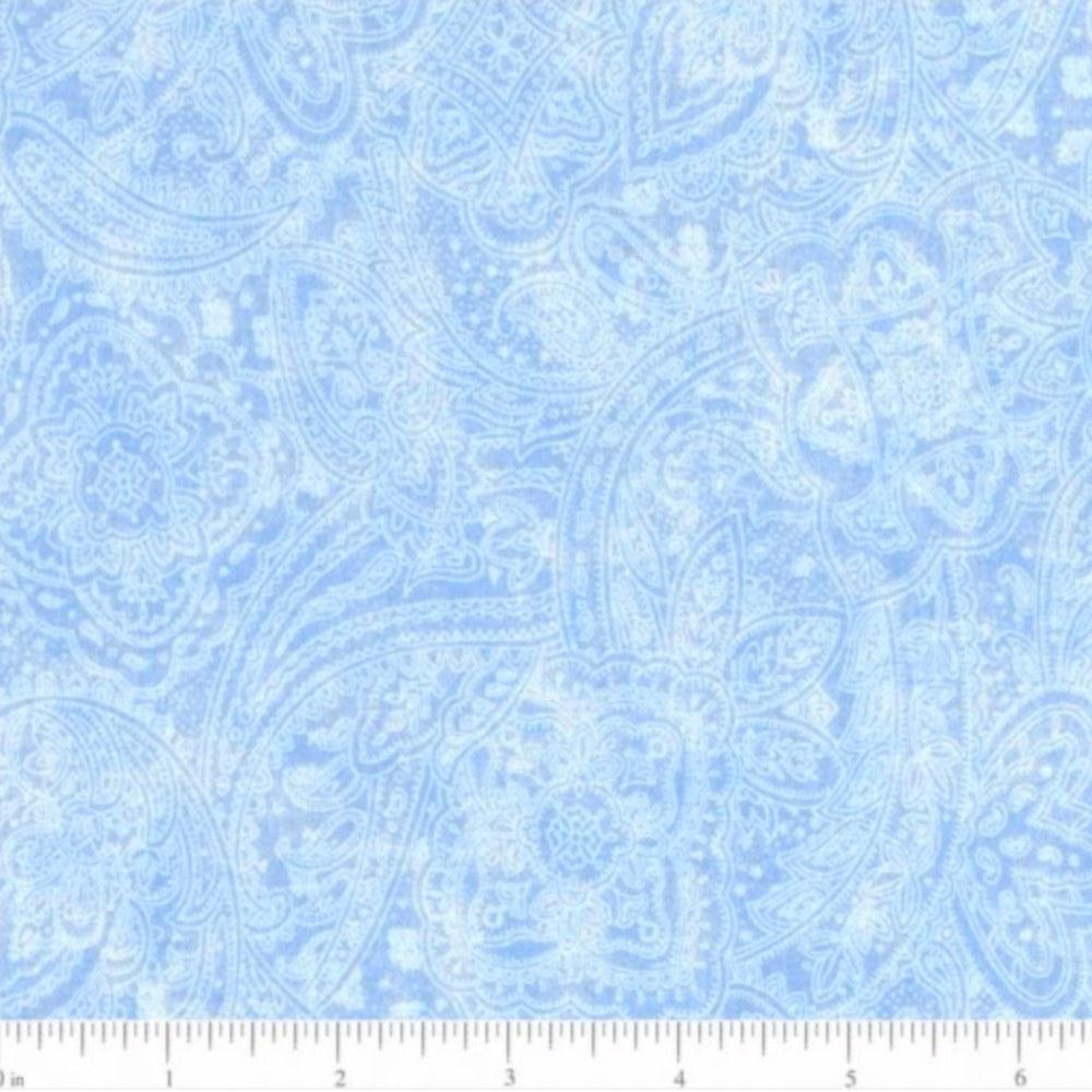 light blue fabric pattern