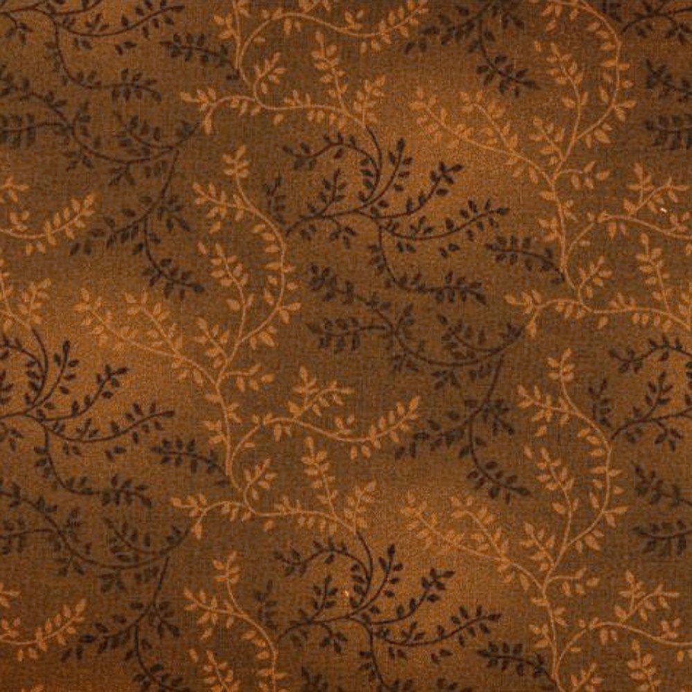 108" Vine Quilt Backing Fabric - Brown - ineedfabric.com product image