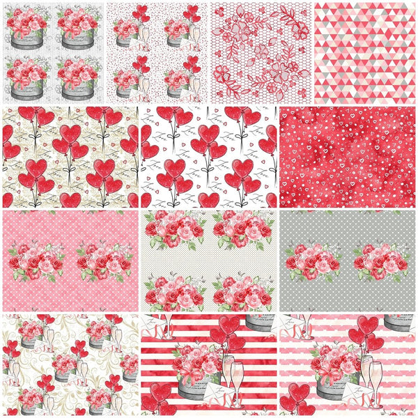 Be my Valentine Fabric