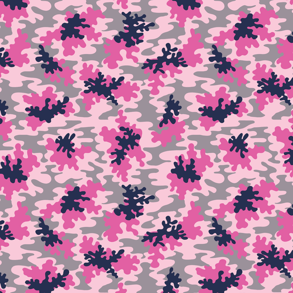 Pink Camo Fabric, Wallpaper and Home Decor