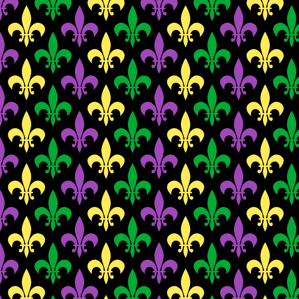 mardi gras background black