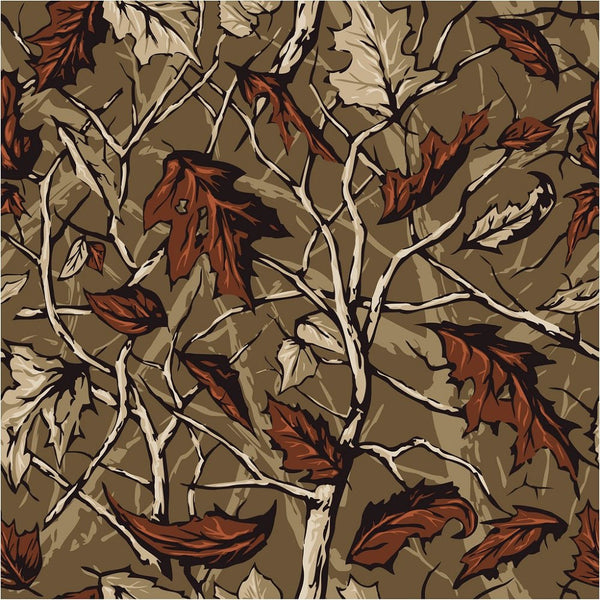 Camouflage Fabric - Black/Dark Gray –