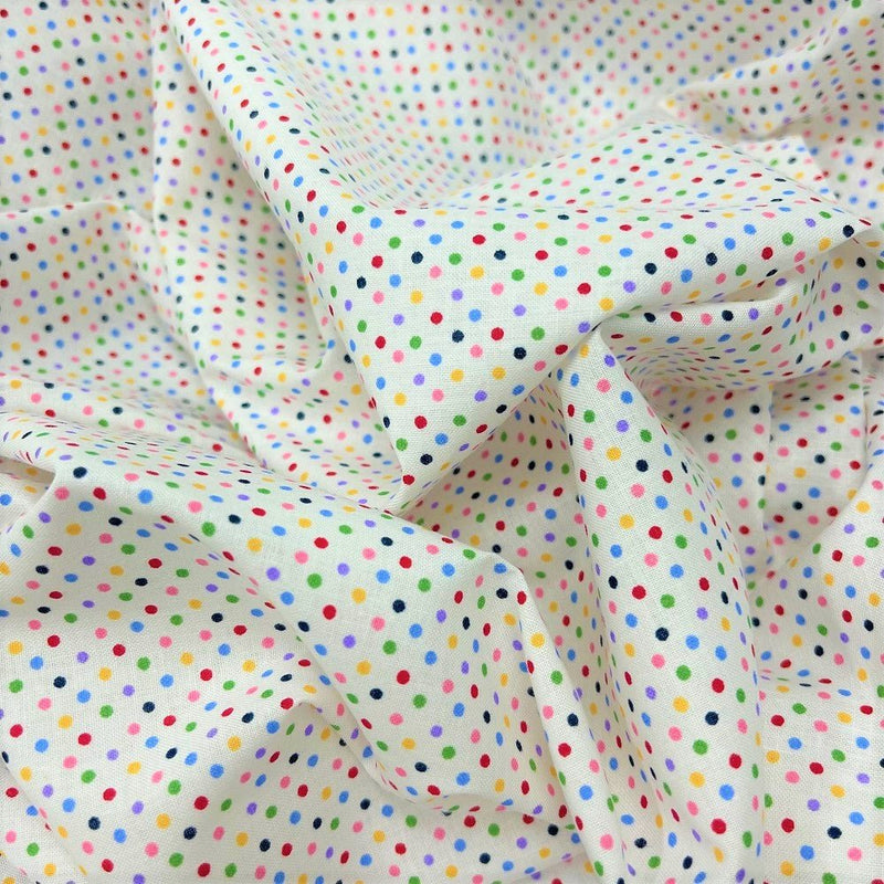 Treasures from the Attic, Small Polka Dot Fabric – ineedfabric.com