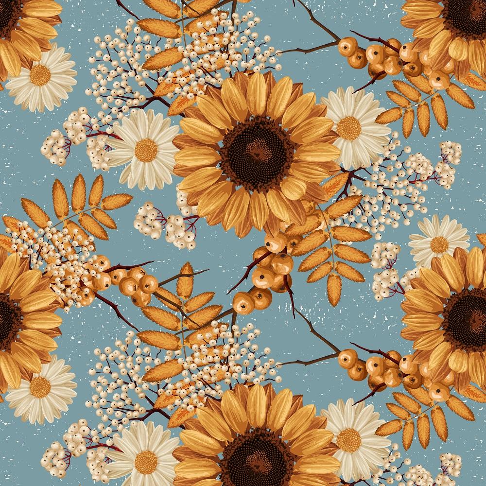 vintage sunflower desktop background