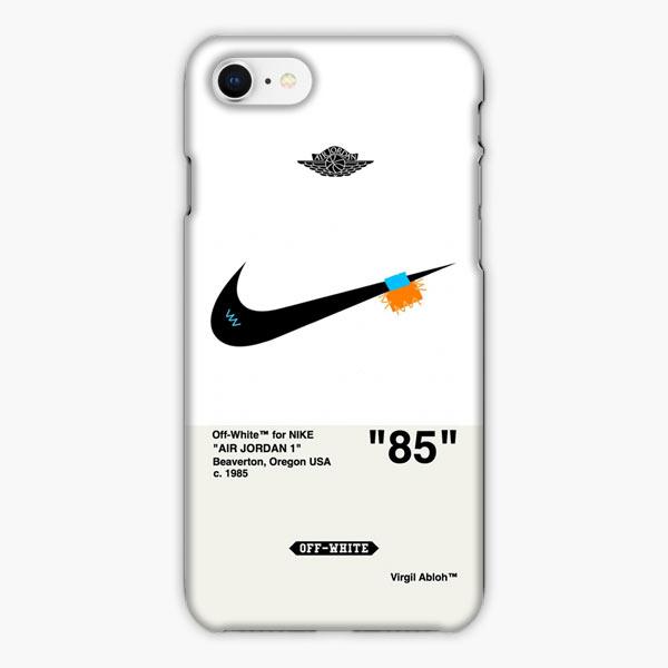 Custodia Cover Iphone 6 7 8 Plus Off White Nike Air Logo White Negozio Di Custodie Per Iphone Samsung Huawei Custodia4cover It