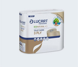 Lucart Professional - Papel Higiénico Econatural 4.3