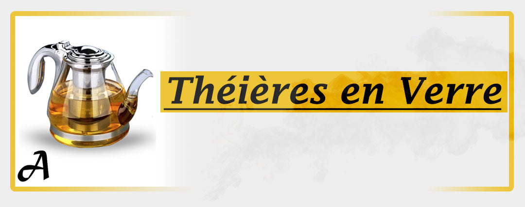 Théières en verre