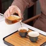 Service à thé Japonais Portable en Céramique