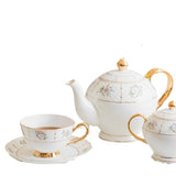 Service à thé anglais moderne en céramique