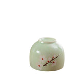 Service à thé japonais en céramique rétro